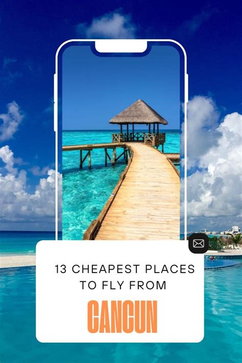 what are the cheapest flights from the northwest to cancun